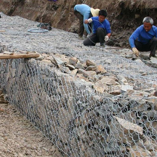 Gabion Baskets Construction Picture