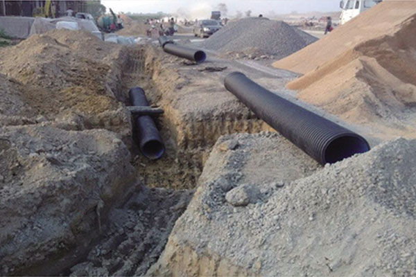 HDPE Pipe Double Wall Corrugated Pipe Case