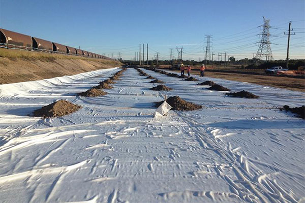 Geotextile Fabric Application