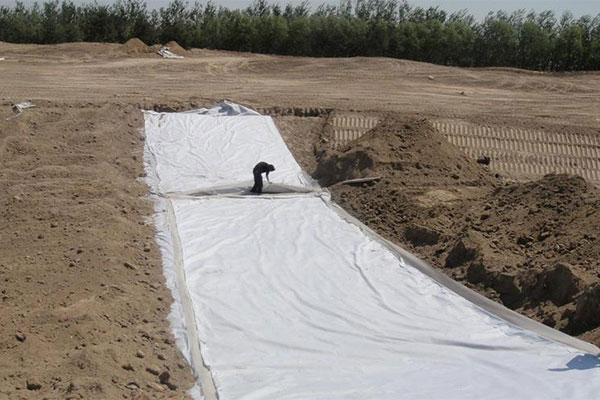 Geotextile Fabric Application