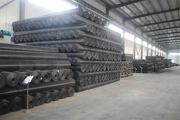 Biaxial Plastic Geogrid Factory Environment and Inventory