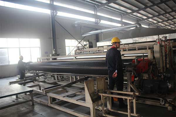 Biaxial Plastic Geogrid Factory Environment and Inventory