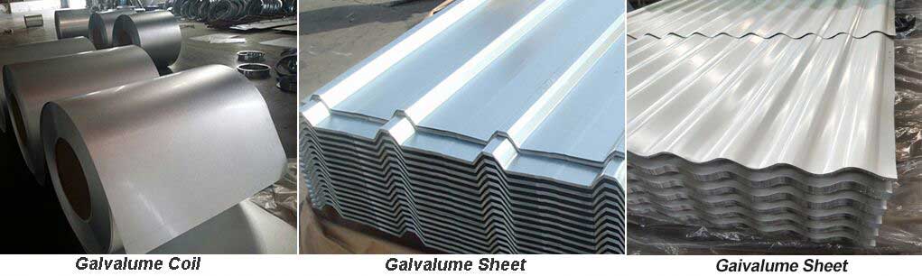 Galvalume Steel Coil Applications