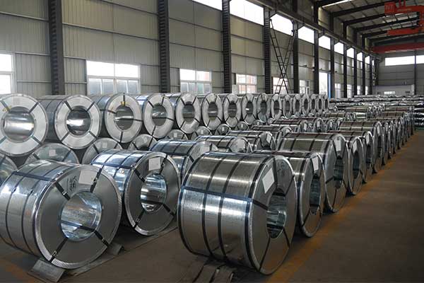 Galvanized Steel Coil Factory Environment and Inventory