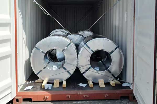 Galvanized Steel Coil Packaging and Shipping