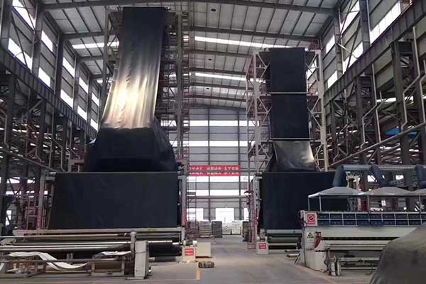 HDPE Geomembrane Factory Environment and Inventory