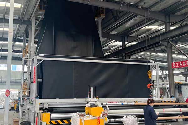 HDPE Geomembrane Factory Environment and Inventory