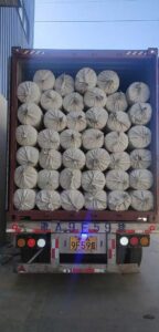 Nonwoven Geotextile Packaging and Shipping