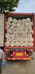 Nonwoven Geotextile Packaging and Shipping