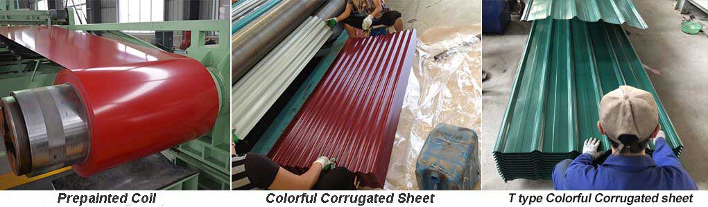 Prepainted Steel Coil Applications