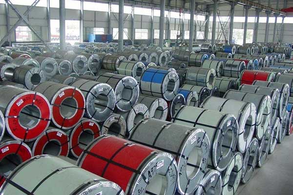 Prepainted Steel Coil Factory Environment and Inventory