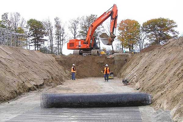 Main Applications of Uniaxial Geogrid